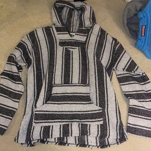 Del Mex Mexican Baja Hoodie Sweater Size XXL